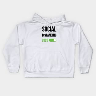 Social Distancing 2020 On Kids Hoodie